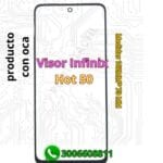 Vidrio Visor Mica Con Oca Infinix Hot 50