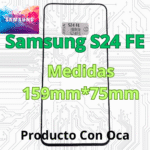 Vidrio Visor Mica Samsung S24Fe