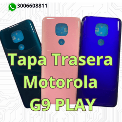Tapa Trasera Motorola G9 Play