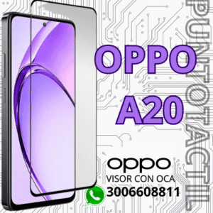 Vidrio Visor Mica Oppo A20