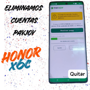 Honor X6c Cuenta Payjoy